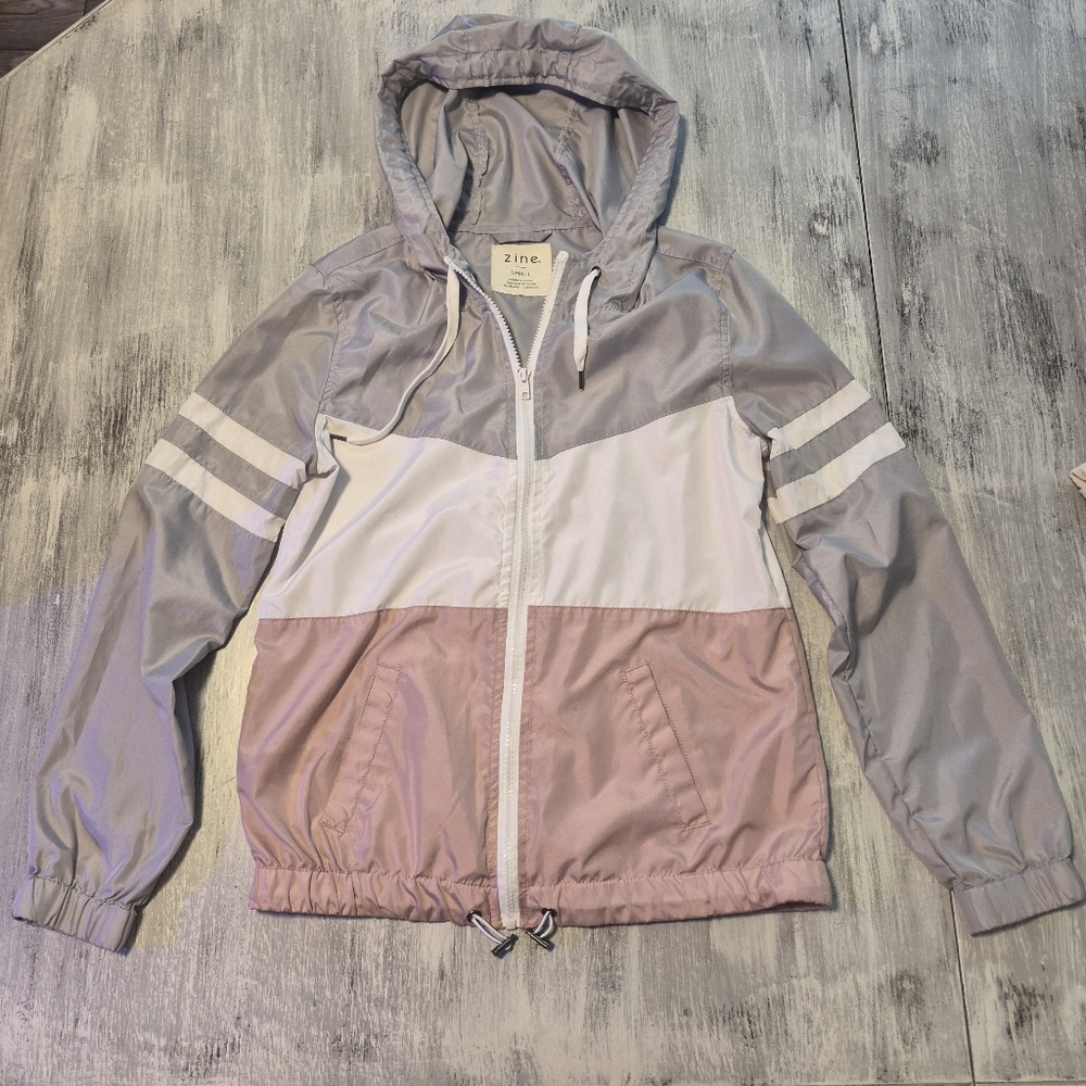Zine Colourblock Windbreaker